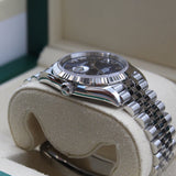 Rolex - Unworn Stainless Steel Datejust 36 Blue Roman Dial 126234
