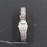 Audemars Piguet - Pre-owned Royal Oak Mini Diamond & Emerald Dial Diamond Bezel & Bracelet 67173BC