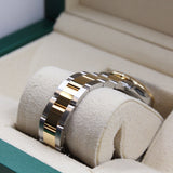 Rolex - Unworn Two Tone Yellow Gold Datejust 31 White Roman Dial Oyster Bracelet 278273