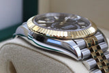 Rolex - Unworn Two Tone Yellow Gold Sky-Dweller Black Dial Jubilee Bracelet 336933