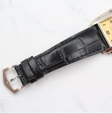 Patek Philippe - Pre-owned White Gold Gondolo 33 x 43mm Salmon Dial 5124G