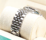 Rolex - Pre-owned Stainless Steel Lady-Datejust 28mm Dark Grey Roman Dial Jubilee Bracelet 279174