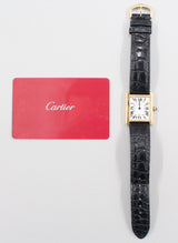 Cartier - Pre-owned Yellow Gold Tank Solo Small 24 x 31mm W5200002
