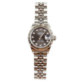 Rolex - Unworn Stainless Steel Lady-Datejust 28mm Grey Diamond Dial Jubilee Bracelet 279174
