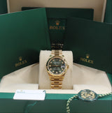 Rolex - Unworn Datejust 31 Green Diamond Dial Presidential Bracelet 278278