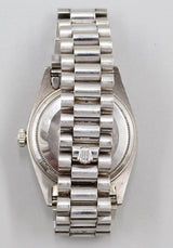 Rolex - Pre-owned White Gold Day-Date 36 Silver Pie Pan Dial 1803