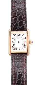 Cartier - Pre-owned  Rose Gold Tank Solo Small 24 x 31mm W5200024