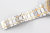 Audemars Piguet - Pre-owned Two Tone Yellow Gold Royal Oak 33mm Grey Dial 15000SA