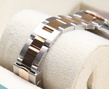 Rolex - Two Tone Rose Gold Lady-Datejust Chocolate Diamond Dial Diamond Bezel Oyster Bracelet 279381RBR