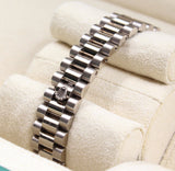 Rolex - White Gold Lady-Datejust Mother of Pearl Diamond Dial Presidential Bracelet 179179NG