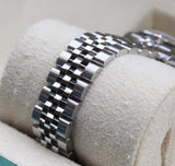 Rolex - Unworn Stainless Steel Lady-Datejust 28mm Mother of Pearl (MOP) Diamond Dial Jubilee Bracelet 279174