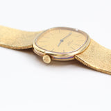 Patek Philippe - Pre-owned Yellow Gold Golden Ellipse 27 x 32mm Champagne Dial 3845