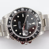 Rolex - Unworn GMT-Master II Black Dial NOS with STICKERS 16710