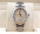 Rolex - Unworn Stainless Steel Oyster Perpetual 28 Beige Dial Oyster Bracelet 276200