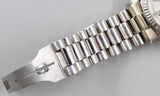 Rolex - Pre-owned White Gold Day-Date 36 Silver Pie Pan Dial 1803