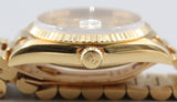 Rolex - Pre-owned Yellow Gold Day-Date 36 Double Quick Set Champagne Dial 18238