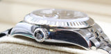 Rolex - Pre-owned Stainless Steel Lady-Datejust 28mm Dark Grey Index Dial Jubilee Bracelet 279174