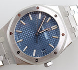 Audemars Piguet - Pre-owned Royal Oak Blue Dial 15500ST