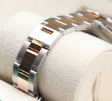 Rolex - Two Tone Rose Gold Lady-Datejust Chocolate Diamond Dial Diamond Bezel Oyster Bracelet 279381RBR