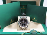 Rolex - Pre-owned Stainless Steel Sky-Dweller Black Dial Jubilee Bracelet 336934