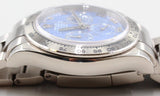 Rolex - Pre-owned White Gold Daytona Sodalite Dial 116509