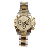 Rolex - Pre-owned Two Tone Yellow Gold Daytona 40mm Champagne Dial 126503