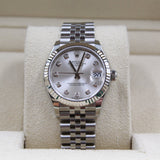 Rolex - Unworn Datejust 31 Silver Diamond Dial Jubilee Bracelet 278274