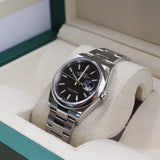 Rolex - Pre-owned Datejust 36 Black Index Dial Oyster Bracelet 126200
