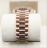 Rolex - Pre-owned Rose Gold Datejust 31 Mother of Pearl Diamond Dial Presidential Bracelet 278275