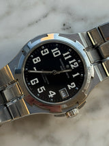 Vacheron Constantin - Pre-owned Stainless Steel Overseas 37mm Black Dial 42042