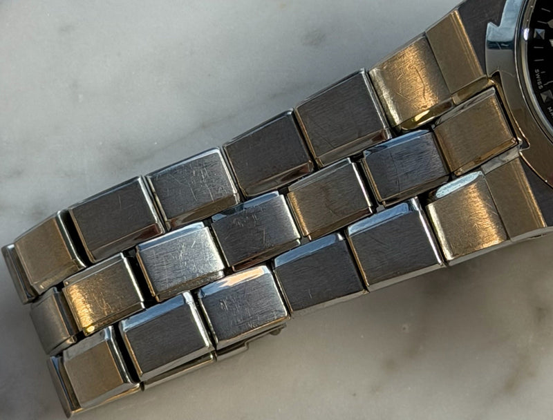 Vacheron Constantin - Pre-owned Stainless Steel Overseas 37mm Black Dial 42042