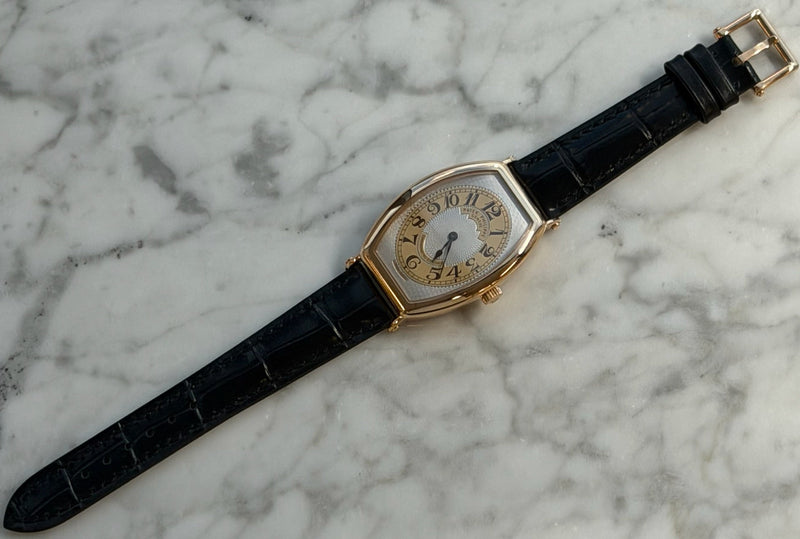 Patek Philippe - Pre-owned Rose Gold Gondolo 42mm Silver Dial 5098R