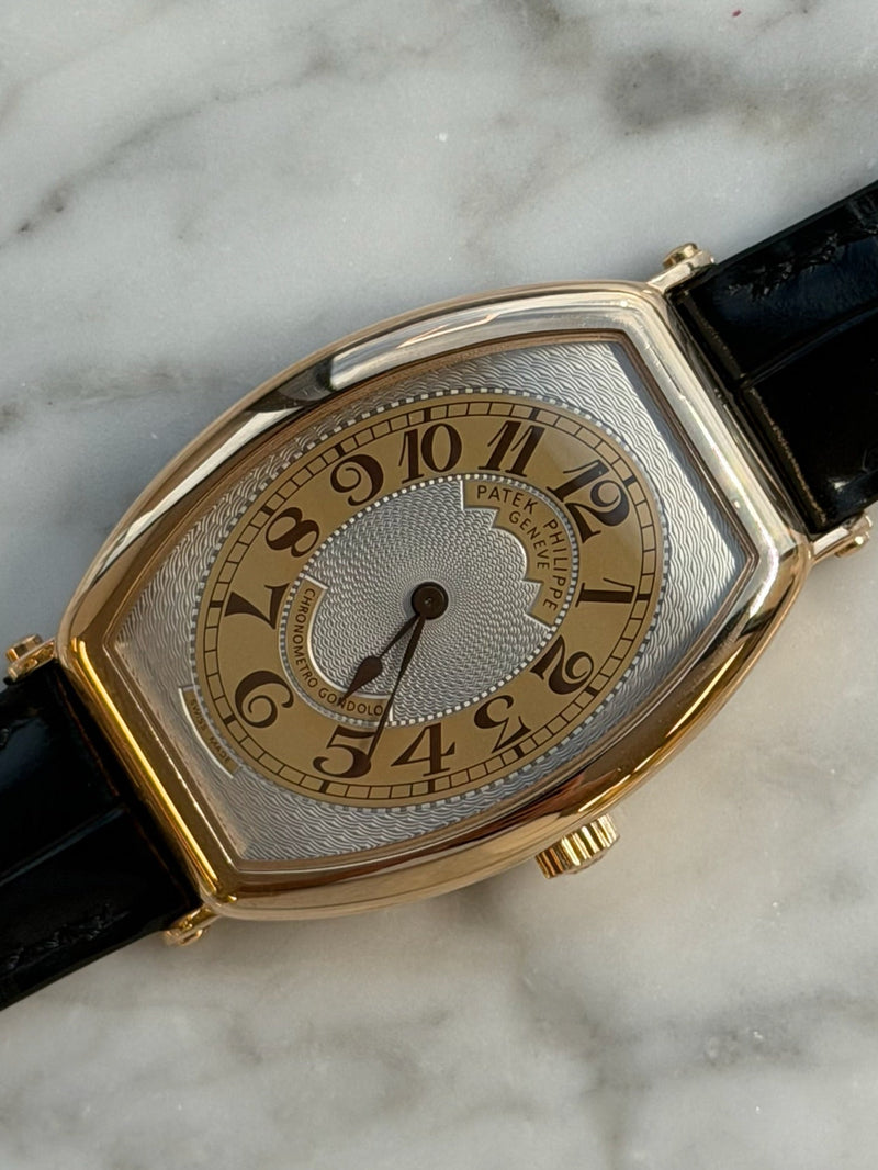 Patek Philippe - Pre-owned Rose Gold Gondolo 42mm Silver Dial 5098R