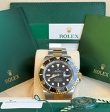 Rolex - Pre-owned Two Tone Yellow Gold Sea-Dweller 43mm 126603