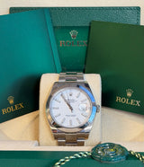 Rolex - Pre-owned Datejust 41 White Index Dial Oyster Bracelet 126300