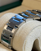 Rolex - Pre-owned Datejust 41 White Index Dial Oyster Bracelet 126300