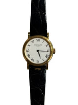 Patek Philippe - Pre-owned Yellow Gold Calatrava 25mm White Dial 4809J