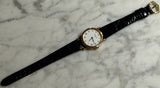 Patek Philippe - Pre-owned Yellow Gold Calatrava 25mm White Dial 4809J