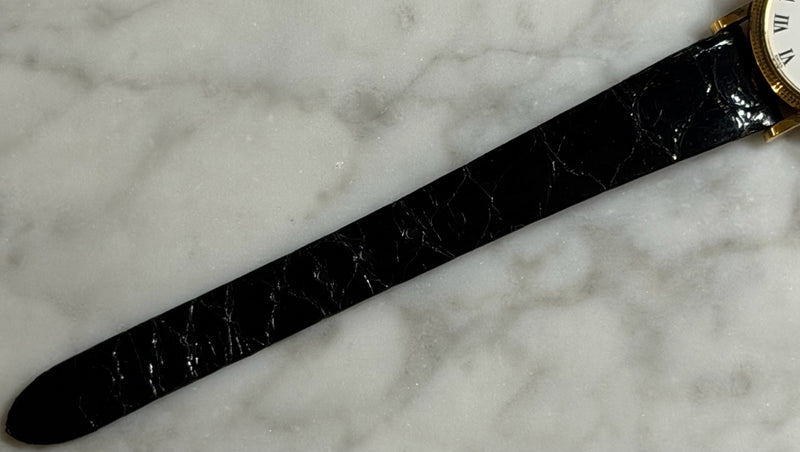 Patek Philippe - Pre-owned Yellow Gold Calatrava 25mm White Dial 4809J