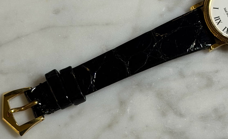 Patek Philippe - Pre-owned Yellow Gold Calatrava 25mm White Dial 4809J