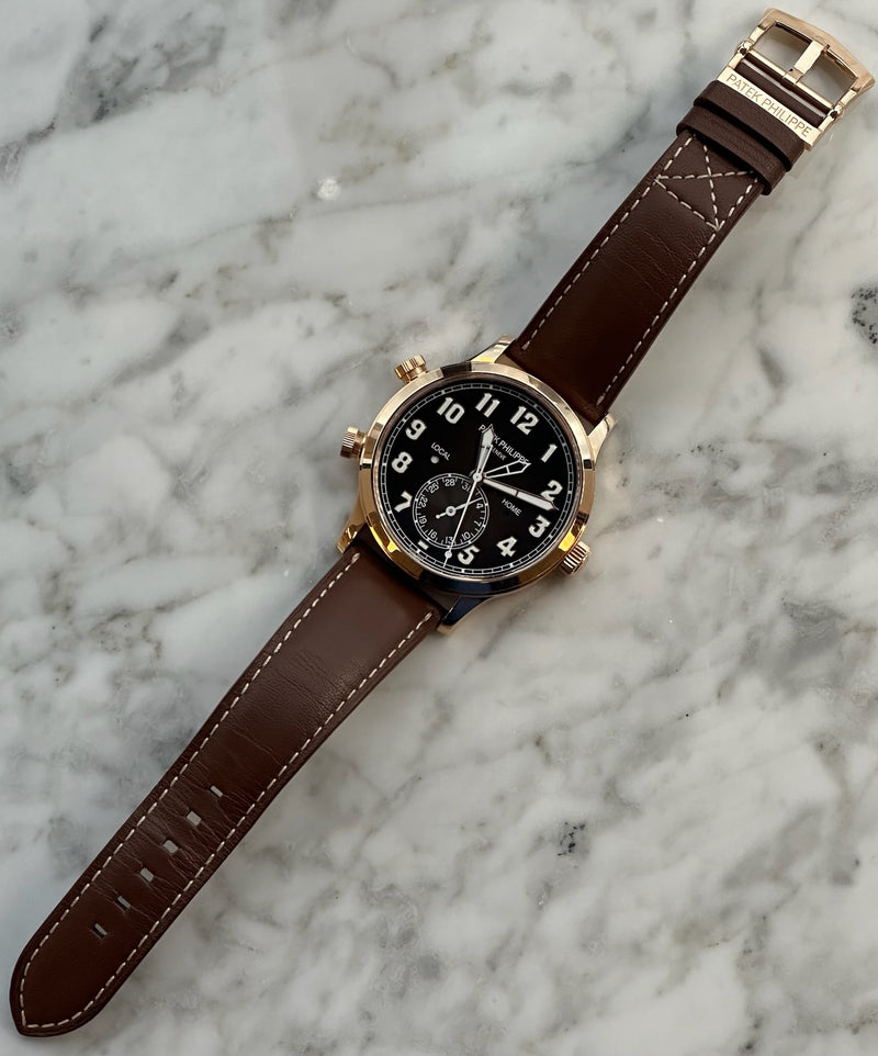 Patek Philippe - Pre-owned Calatrava Complications Pilot Travel Time 5524R