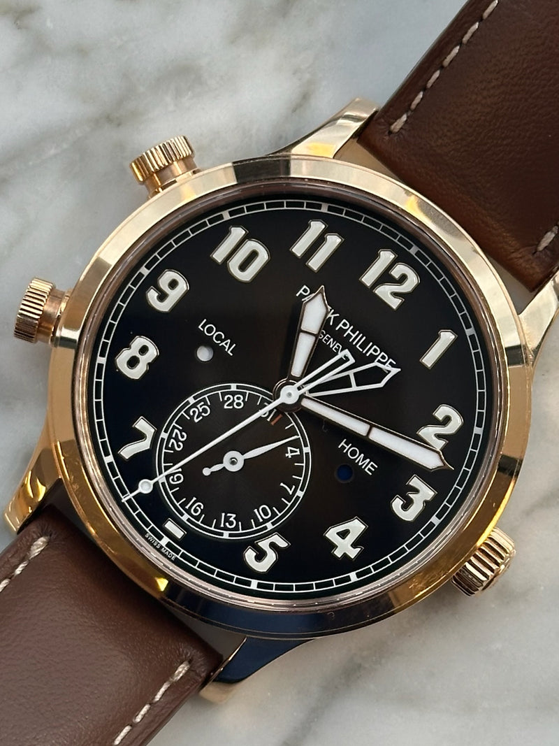 Patek Philippe - Pre-owned Calatrava Complications Pilot Travel Time 5524R