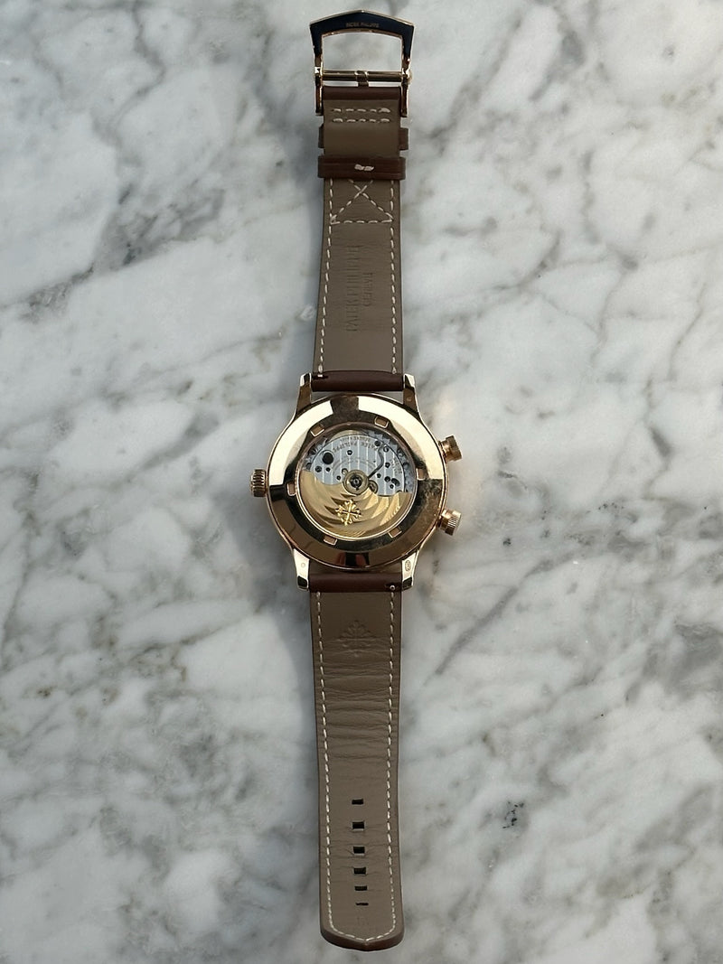 Patek Philippe - Pre-owned Calatrava Complications Pilot Travel Time 5524R