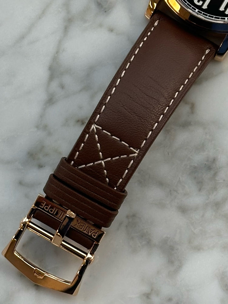 Patek Philippe - Pre-owned Calatrava Complications Pilot Travel Time 5524R