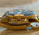 Rolex - Pre-owned Yellow Gold GMT-Master II Green Dial 116718LN