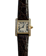 Cartier - Pre-owned Tank Française 25 x 20mm WE100131