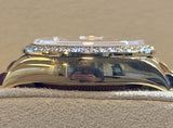 Rolex - Pre-owned Yellow Gold Lady-Datejust 28mm Champagne Diamond Dial Diamond Bezel Presidential Bracelet 279138RBR