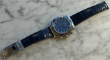 Rolex - Pre-owned White Gold Daytona Blue Sodalite Diamond Dial 116519