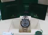 Rolex - Pre-owned 40mm Platinum Daytona "Platona" Ice Blue Dial 116506