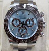Rolex - Pre-owned 40mm Platinum Daytona "Platona" Ice Blue Dial 116506